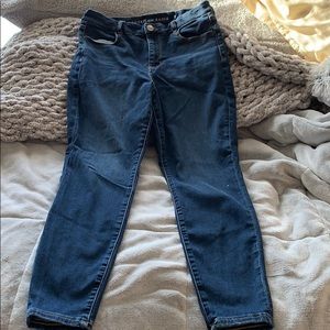 American Eagle Curvy Hi-Rise Jeggings, Size 12